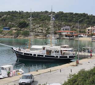 Hafen von Ormos Panagías