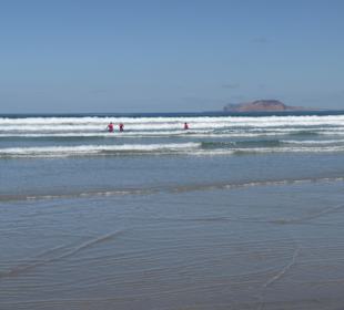 Blick nach La Graciosa