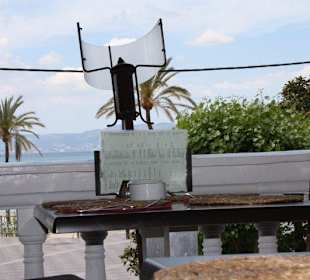 Aussicht vom Balkon