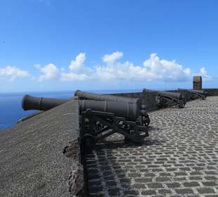 Kanonen Brimstone Hill Festung