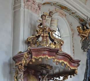 Schalldeckel der Kanzel