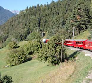Il trenino del Bernina