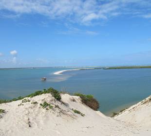 Mangue Seco von den Dünen