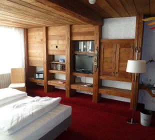 Schlaf und Wohnzimmer