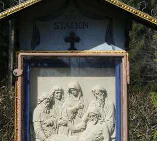 Kreuzweg Wannenkapelle Stat. XIV