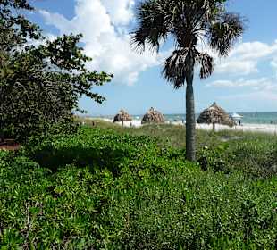 Blick auf den Strand