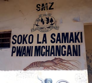 Fischmarkt Pwani Mchangani