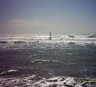 Surfer am Strand von Maspalomas