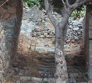 Lebrainsel Spinalonga bei Kreta