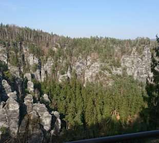 Elbsand Fernsicht.