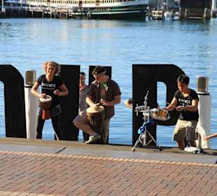 Künstler im Hafenviertel