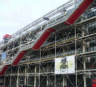 Fasada Centrum Pompidou