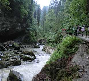 Wanderung duch die Breitachklamm