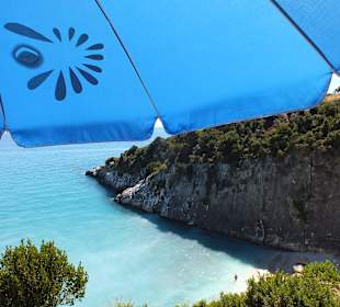 Piękna plaża z tarasu widokowego