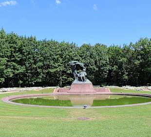 Łazienki królewskie, park