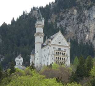 Blick vom Tal aus