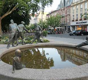 Beim Elisengarten in Aachen