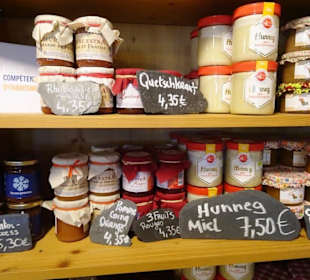 Auslage bei "Schmaach em de Séi a méi"