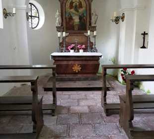 Kapelle auf dem Weg