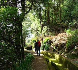Levadaweg beim Encumeadapass ("Folhadalwanderung")