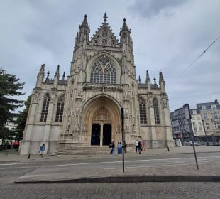  Notre Dame de Sablon in Brüssel, Belgien 