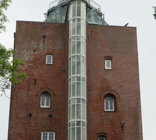 Der Leuchtturm auf der Insel Neuwerk