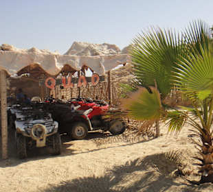 Quad fahren in der Wüste