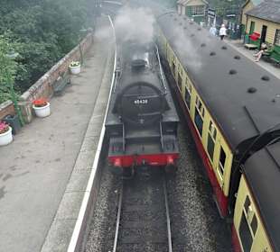 Umspannen der Dampflok