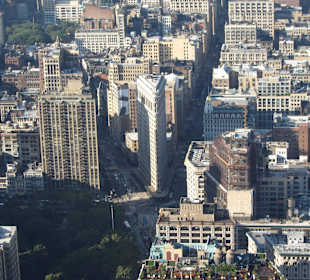 Edificio Flatiron desde el mirador