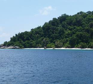 Bei den Similan Inseln
