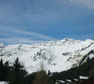 Aussicht vom Hotel aus