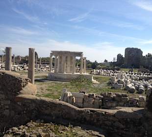 Das antike Side überall zu sehen