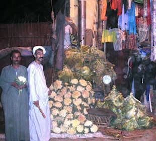 Der Souk von Luxor/ nicht der Touribasar!