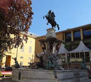 Das Denkmal für Leopold V.