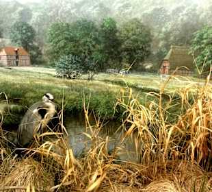 Diorama aus der Region