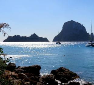 Es Vedra von Cala d'Hort aus gesehen