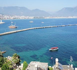 Alanya ze wzgórza ""Kale''