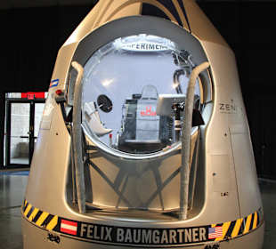 Sprungkapsel von Felix Baumgartner