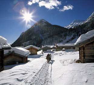Fane Alm in Winter - Hotel Valserhof