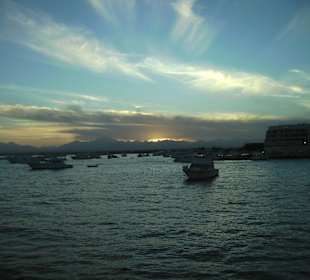 Sonnenuntergang über Hurghada