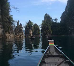 Auf dem Cheow Lake 