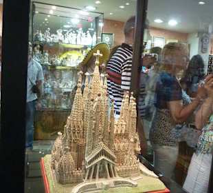 Sagrada Familia Modell im Shop