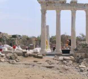 Tempelanlage in Side