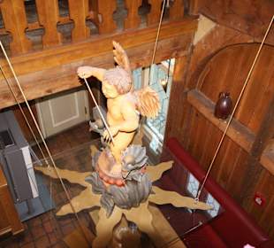 Historische Fachwerk in den Etagen
