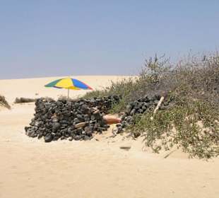 Dünen außerhalb von Corralejo
