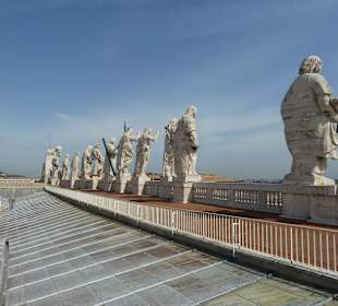 Peterskirche auf dem Dach