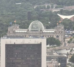 Nahaufnahme Bundestag