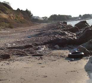 Strand nähe Mastichari Bay Hotel