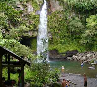 Ausflug zu den Boumawasserfällen