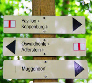 Auf-Abstieg Adlerstein Panorama